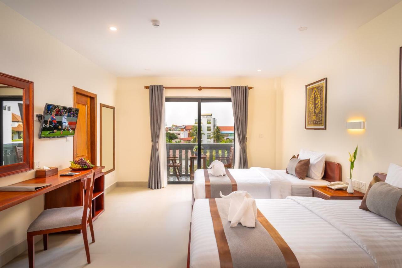 Mony Reach Angkor Hotel Ciudad de Siem Riep Exterior foto