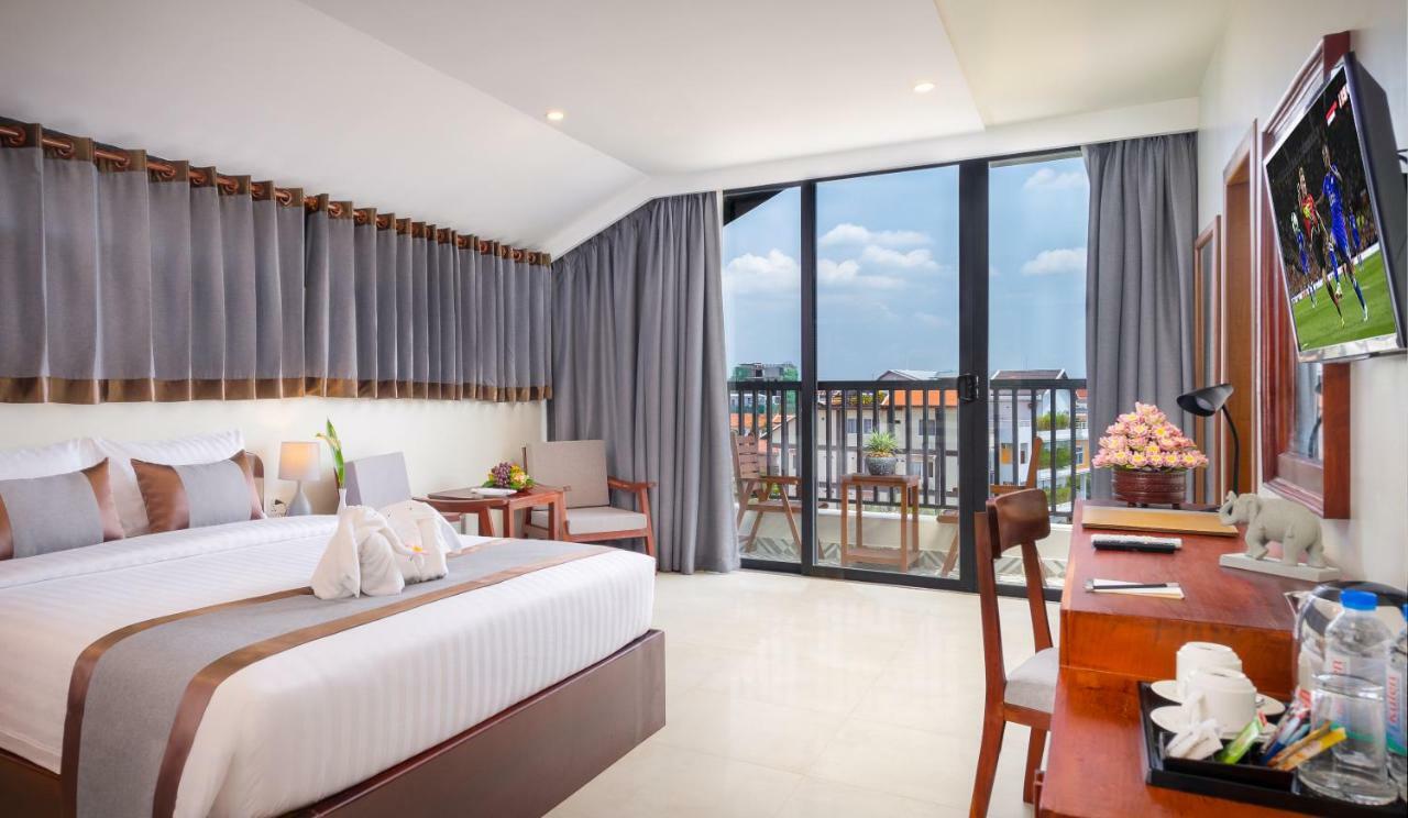 Mony Reach Angkor Hotel Ciudad de Siem Riep Exterior foto